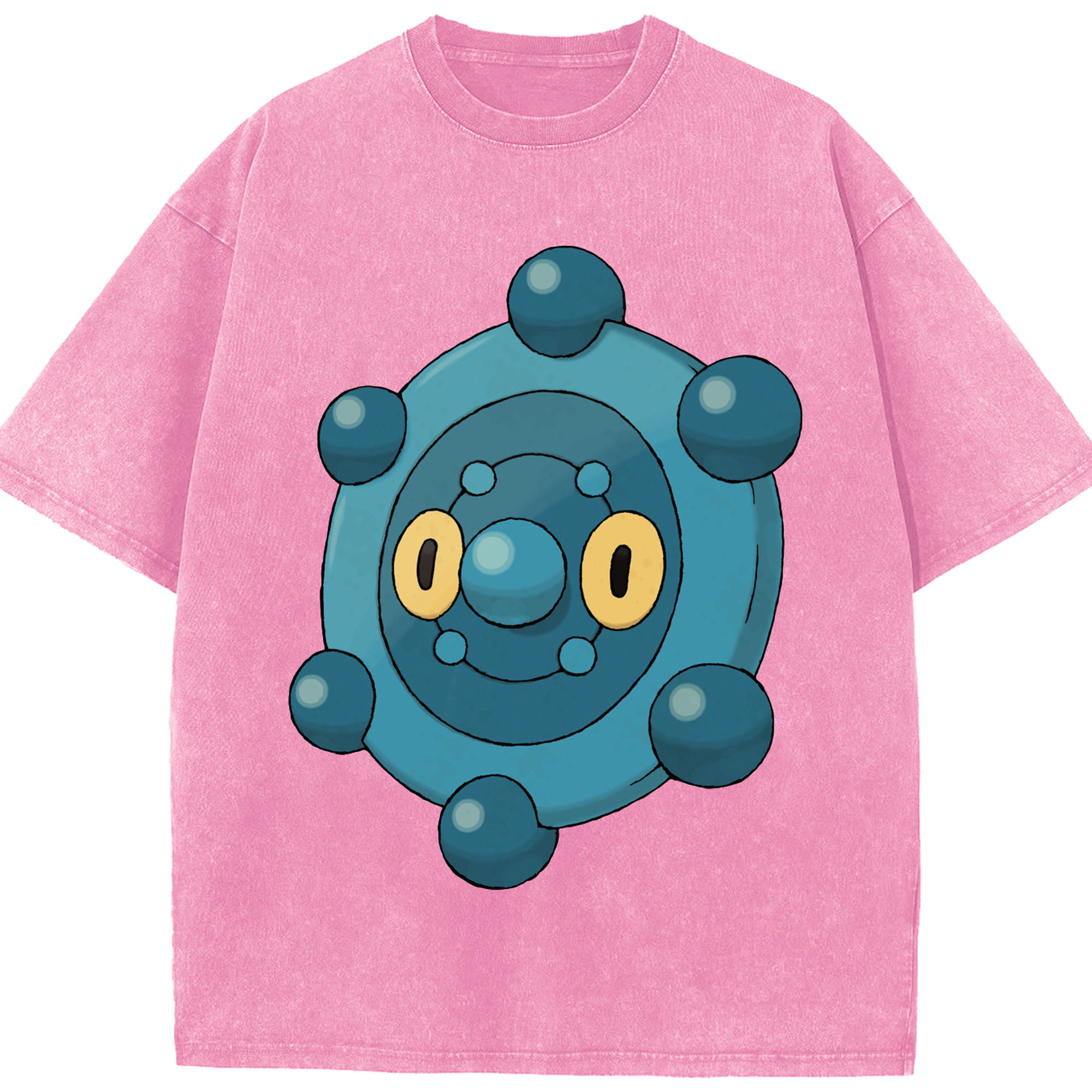 （画像用） ポケットモンスター Pokémon 綿100% ヴィンテージ風 半袖Tシャツ（フロントプリント）